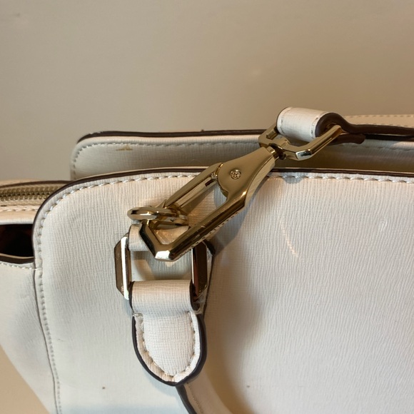 Charles & Keith Ivory Structured Top Handle Bag - Picture 5 of 6